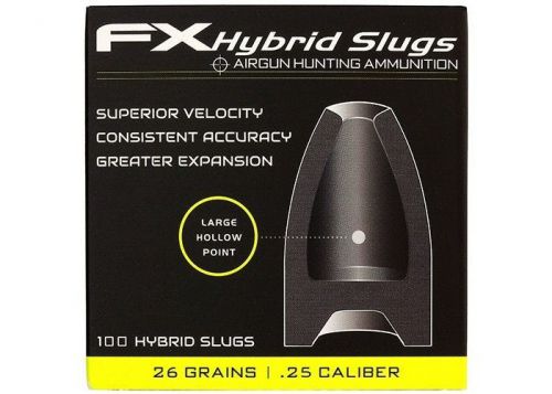 Airgun Slugs FX Hybrid 6.35 mm HP 26.3 grain (.250)