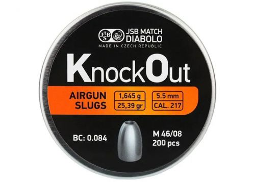 Śrut JSB KnockOut Slugs .217 5,5 mm
